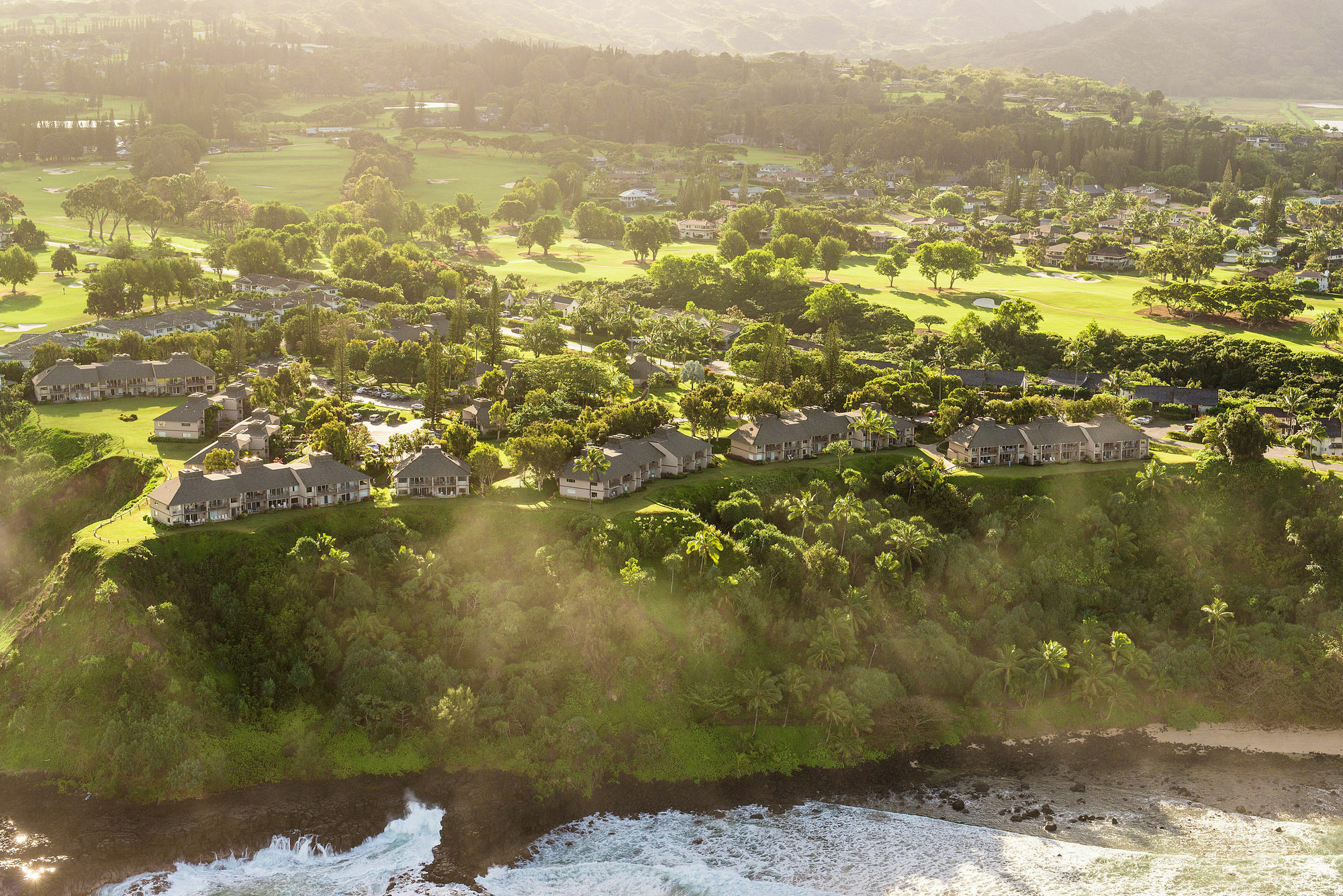 Princeville Oceanfront Villas Kauai المظهر الخارجي الصورة